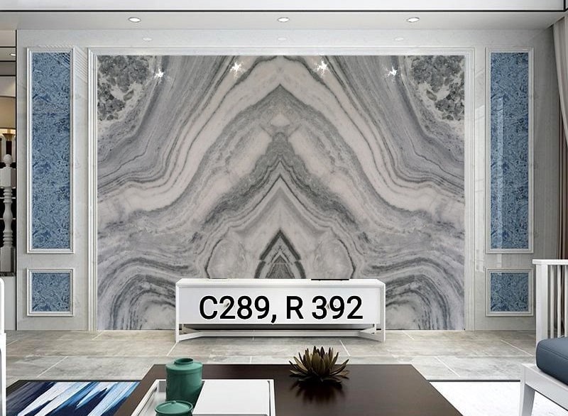 Tranh Đá Marble Ốp Tường Phòng Khách