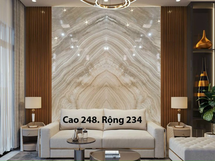 Tranh Đá Marble Màu Vàng Ốp Tường