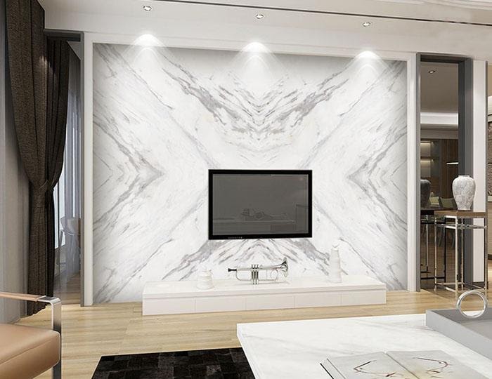 Đá Marble Ốp Tường Trang Trí Phòng Khách