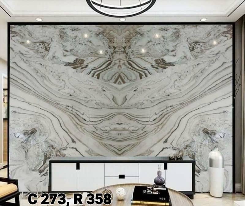 Tranh Đá Marble Đối Xứng