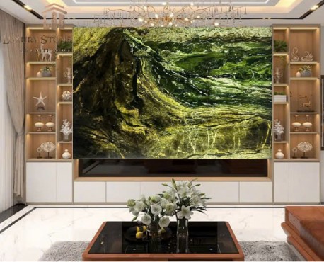 Tranh đá Thạch Anh Xuyên Sáng HTS -AP299