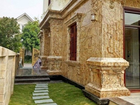 Đá Ốp Mặt Tiền Cao Cấp: 20+ Mẫu Đẹp Cho Nhà Thêm Sang Trọng 